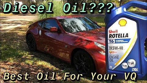 The Best Oil For Your 370Z/G37, 350Z/G35.