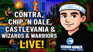 Nes Legends Live Contra, Chip N Dale, Castlevania Wizards And Warriors