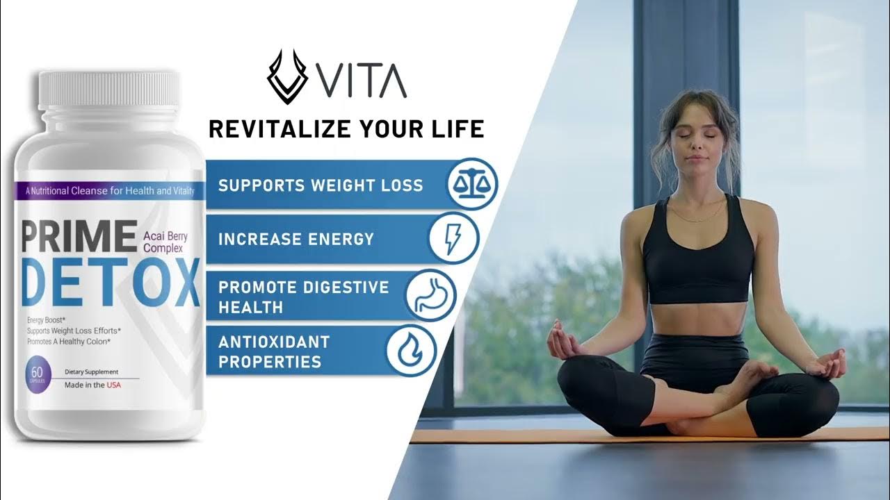 VITA Prime Full Body Detox with Acai Berry YouTube