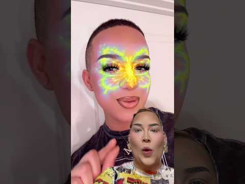 trying GLOWING makeup?! 🦋💡✨