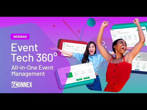 Event Tech 360: All-in-One Event Management from 6Connex - YouTube