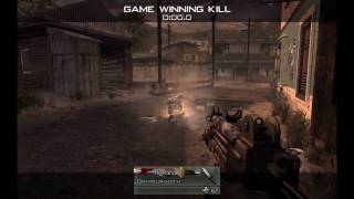 COD MW2 - TDM 24-12-2009 Mini Uzi Knife Nr 12