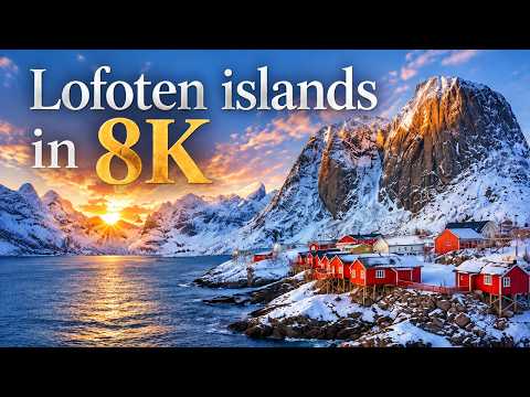 This Place Looks Unreal | Lofoten Islands Winter in 8K