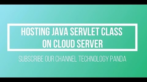 Hosting JAVA Servlet Class on Cloud Server || Massive Grid || Jelastic.com