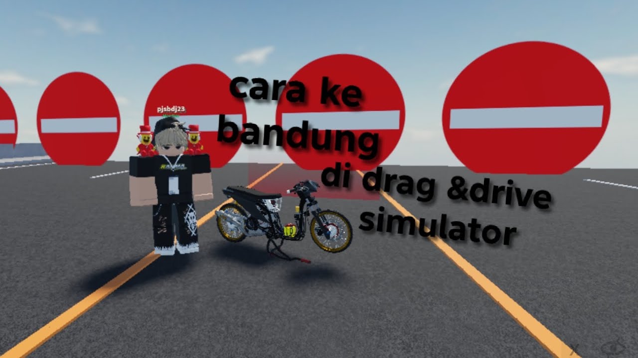 Cara ke bandung di drag & drive simulator