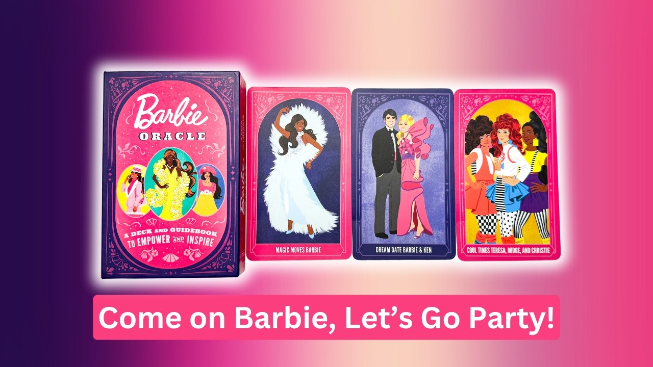 Barbie Oracle Deck Unboxing 👱‍♀️💖🔮 - YouTube