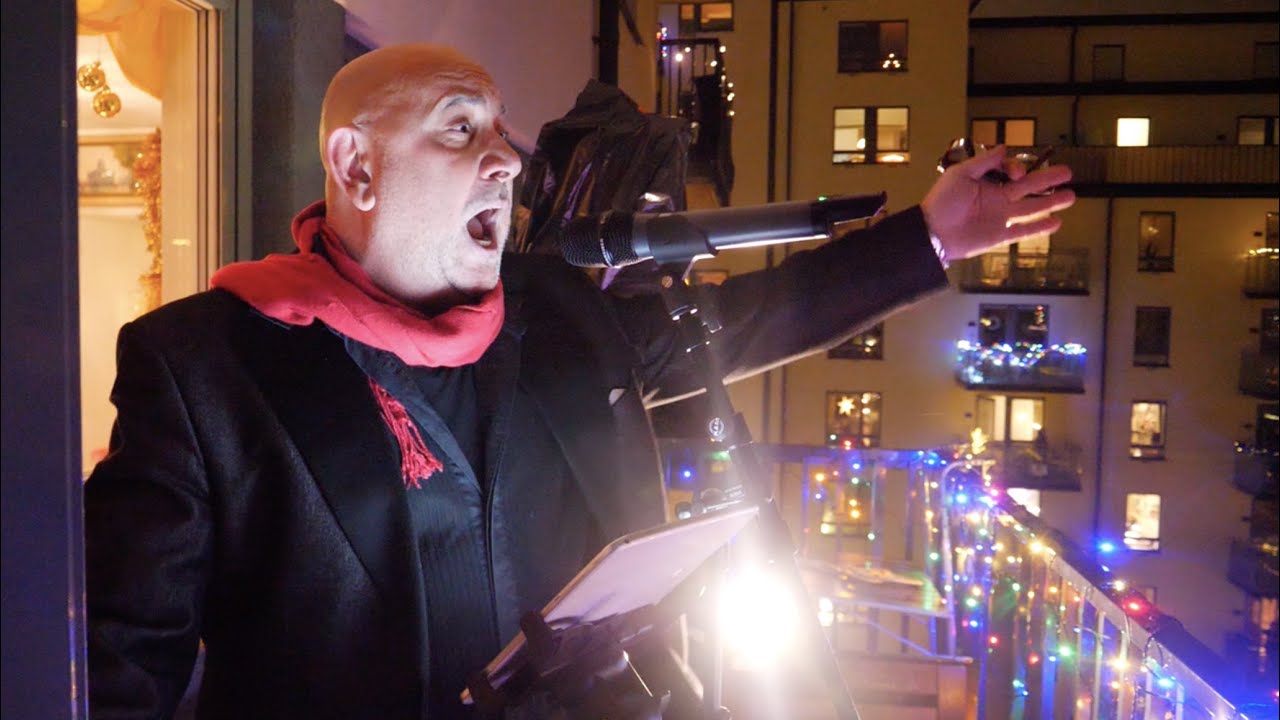 Christmas Opera Concert on Balcony (22/12/2020) | Jacques Radinson & Dorota Zarowiecka