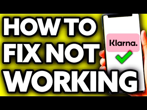 How To Fix Klarna Not Working