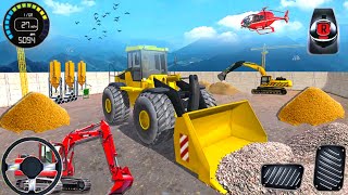 US Road construction Game 3D - Highway Road construction Simulator Game - Android Gameplay #game