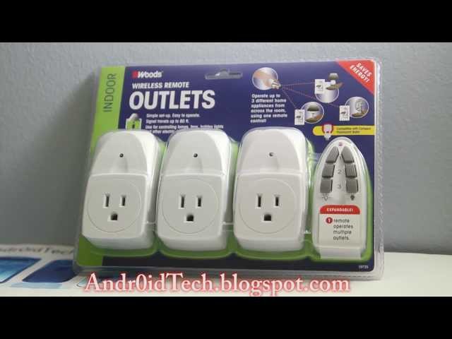 Woods Wireless Remote Outlets, Indoor