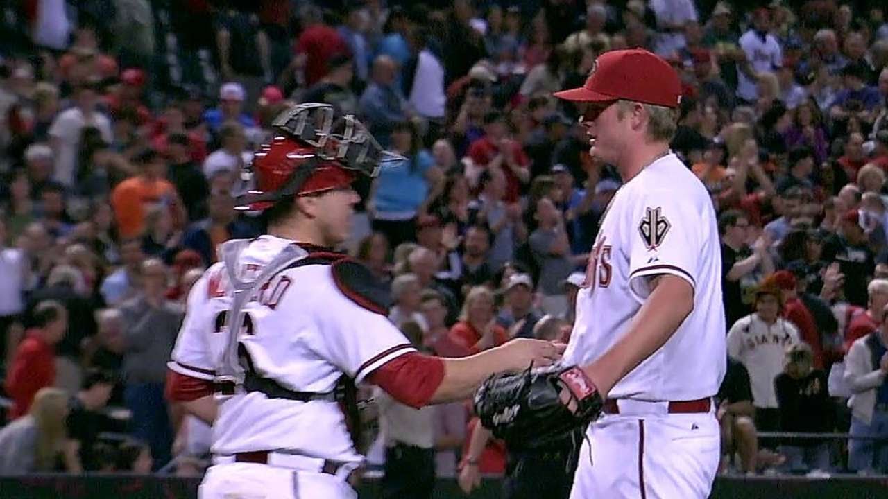 Ari Reed SF@ARI: Reed whiffs Perez as D-backs win - YouTube