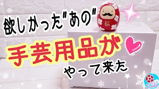 念願の手芸用品が来たぁ～開封動画/嬉しすぎてﾃﾝｼｮﾝ上がる～❤️(+毛糸収納方法)最後に追加情報有り‼️/編み物