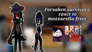 Forsaken survivors react to mozzarella fries/Forsaken AU 