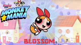 Blossom Halloween Gameplay Powerpuff Girls Monkey Mania screenshot 3
