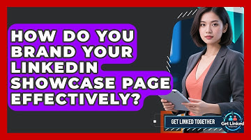 How Do You Brand Your LinkedIn Showcase Page Effectively? - Get Linked Together
