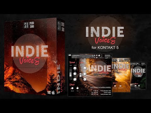 Splash Sound - Indie Voices. KONTAKT Vocal Library.