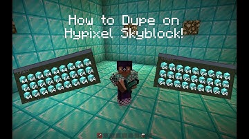 HYPIXEL SKYBLOCK DUPE GLITCH CHECK DESCRIPTION (UNPATCHED)