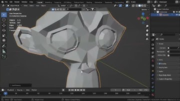 How to make a monkey in blender!!! (Advanced users only)