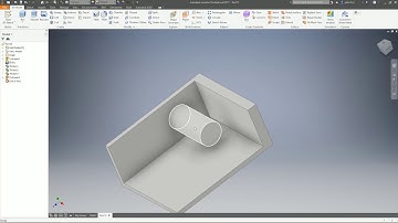 Hướng dẫn học Inventor - 32/61 Vẽ 3D: nối, mở rộng, tách (Combine, Thicken/Offset, Split)