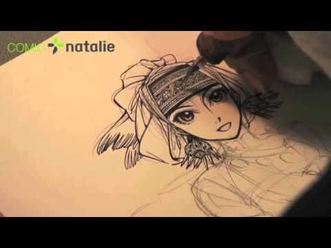 BRIDE STORIES - Kaoru Mori drawing Amira 3/5
