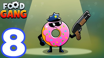 Food Gang - Gameplay Walkthrough Part 8 (iOS & Android) Max Level