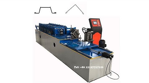 Two in one omega machine | 2 in 1 u channel roll forming machine | 2 in 1 angle machine