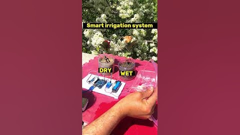 Arduino Smart Irrigation System || DIY Arduino plant watering system #arduino #arduinoproject
