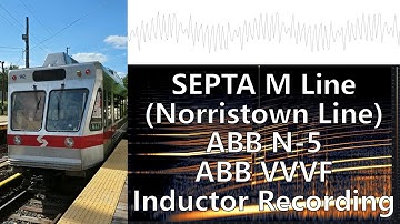 [Inductor Recording] SEPTA M ABB N-5 ABB VVVF