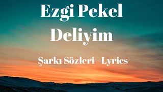 Deliyim (Şarkı Sözleri) Lyrics - Ezgi Pekel Resimi
