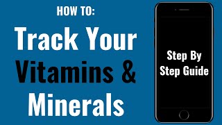 How To Track Micronutrients | Vitamin And Minerals Nutrition screenshot 2