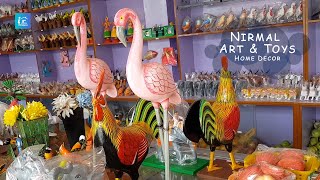 Beautiful Home Decor Items at Nirmal wooden Handcrafts in Telngana #HomeDecorItems #NirmalToys screenshot 1