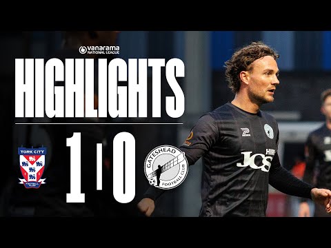 York Gateshead Goals And Highlights