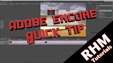 Adobe Encore Quick Tip: Set Posters for Chapter Markers