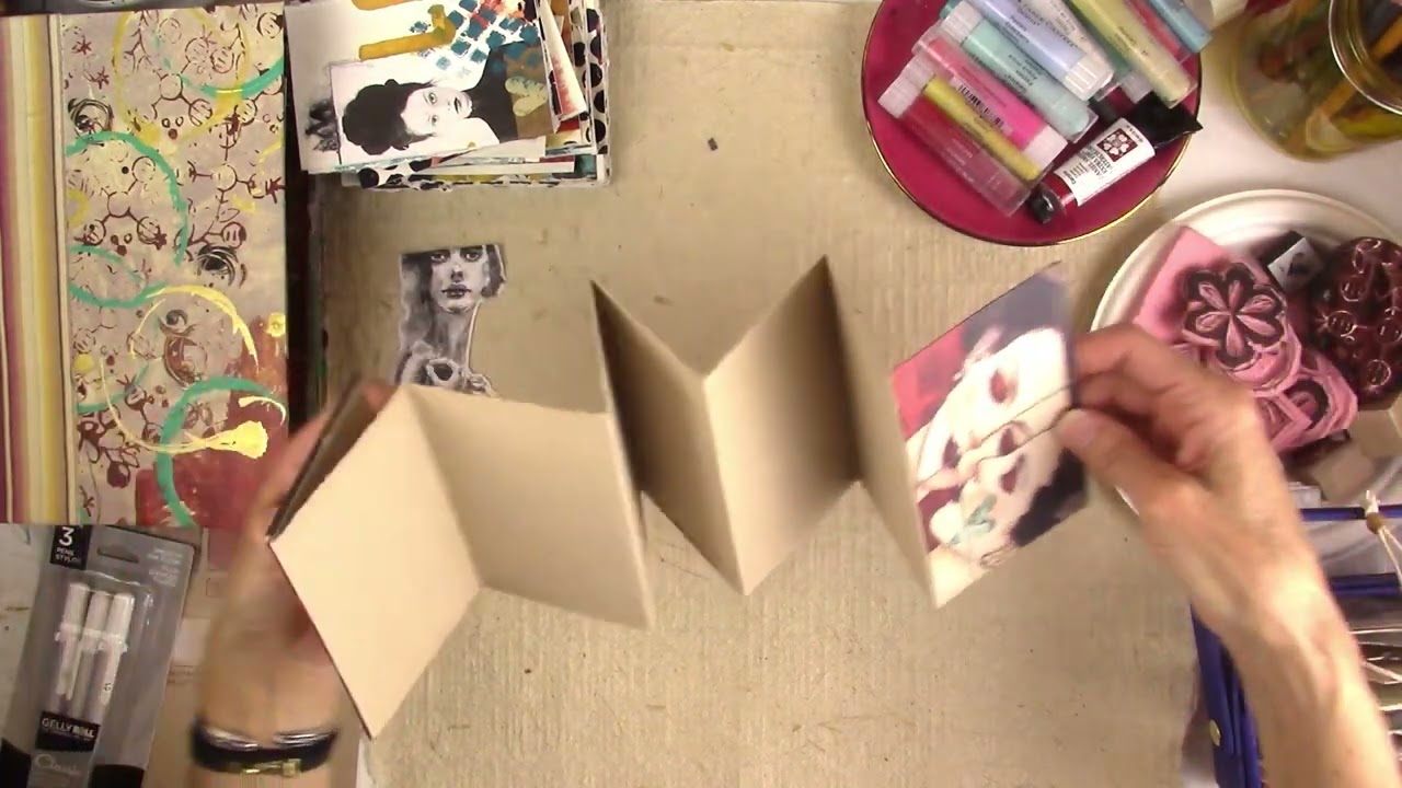 Mini Book Flip Through - A Peek Inside My Creative Process