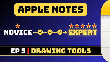 Ep. 5 - How to Draw in Apple Notes | Apple Notes Masterclass | Novice to Expert