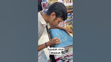 Borong SAJADAH VIRAL di MAKKAH 🇸🇦🥰 #sajadahviral #makkah #murahmeriah #tulisnama