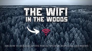 How to build a captive portal with MicroPython - the easiest way EVER!