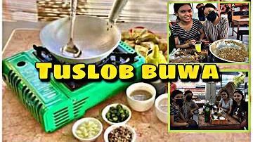 HOW TO COOK TUSLOB BUWA | FILIPINO FOOD STREET CEBU PHILIPPINES | Orizjona
