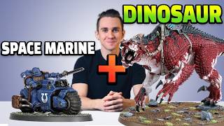 Space Marine on a Dinosaur! The Deadliest Creature in the Chapter