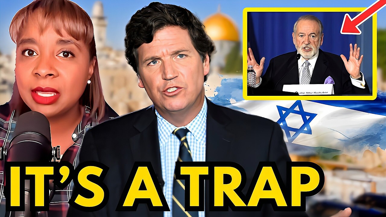 Did Mike Huckabee SET UP Tucker Carlson?