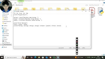 Membuat Program Sederhana - Tugas 2 IFB207 Pemrograman Dasar