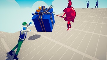 FREEZE & GIFT - PRESENT ELF + 2 ICE ARCHER | TABS Totally Accurate Battle Simulator