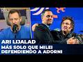 MÁS SOLO QUE MILEI DEFENDIENDO A ADORNI | El editorial de Ari Lijalad