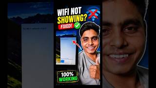 How To Fix WiFi Not Showing in Laptop? 100% Working | How To Fix Laptop WiFi Not Working? #wififix