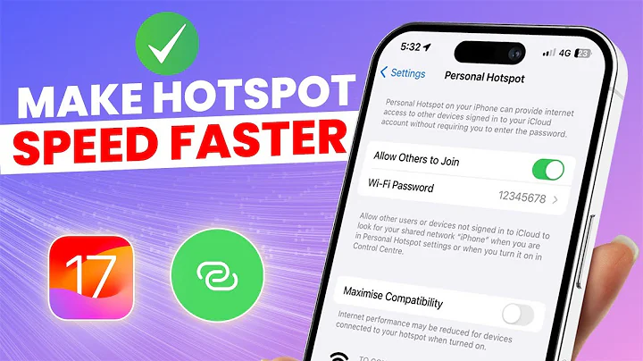 How to Make iPhone or iPad's Hotspot Speed Faster | Make iPhone Hotspot Faster