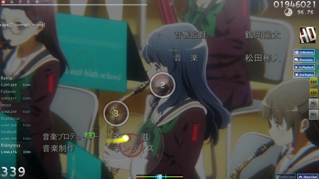 osu! Soundscape 4,53* [Doormat's Insane] 96,90%