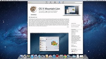 OS Mountain Lion 10.8 Released in Mac App Store
