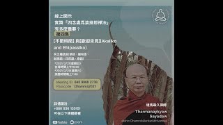 Akaliko Ehipassiko by: Tharmanaykyaw Sayadaw (Translation in Mandarin)