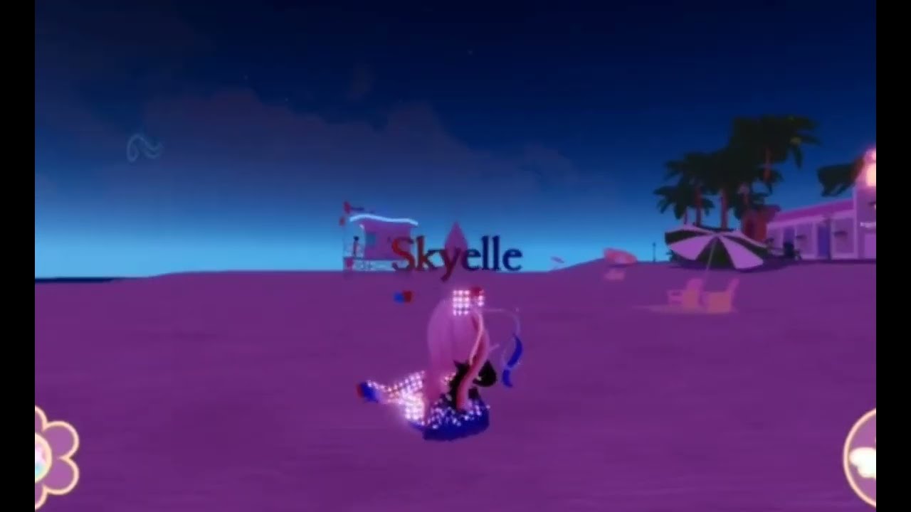 Royale High Diamond Beach Fireworks Show 🎆 (2024)