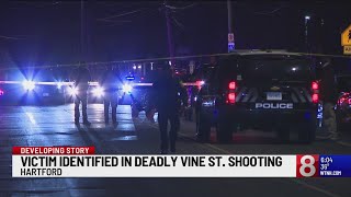 Police identify victim killed in Hartford shooting